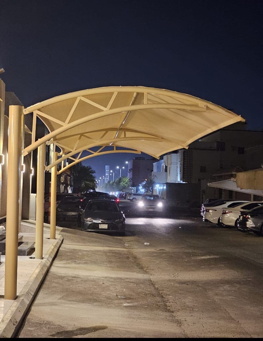 مظلات سيارات PVC في الدمام